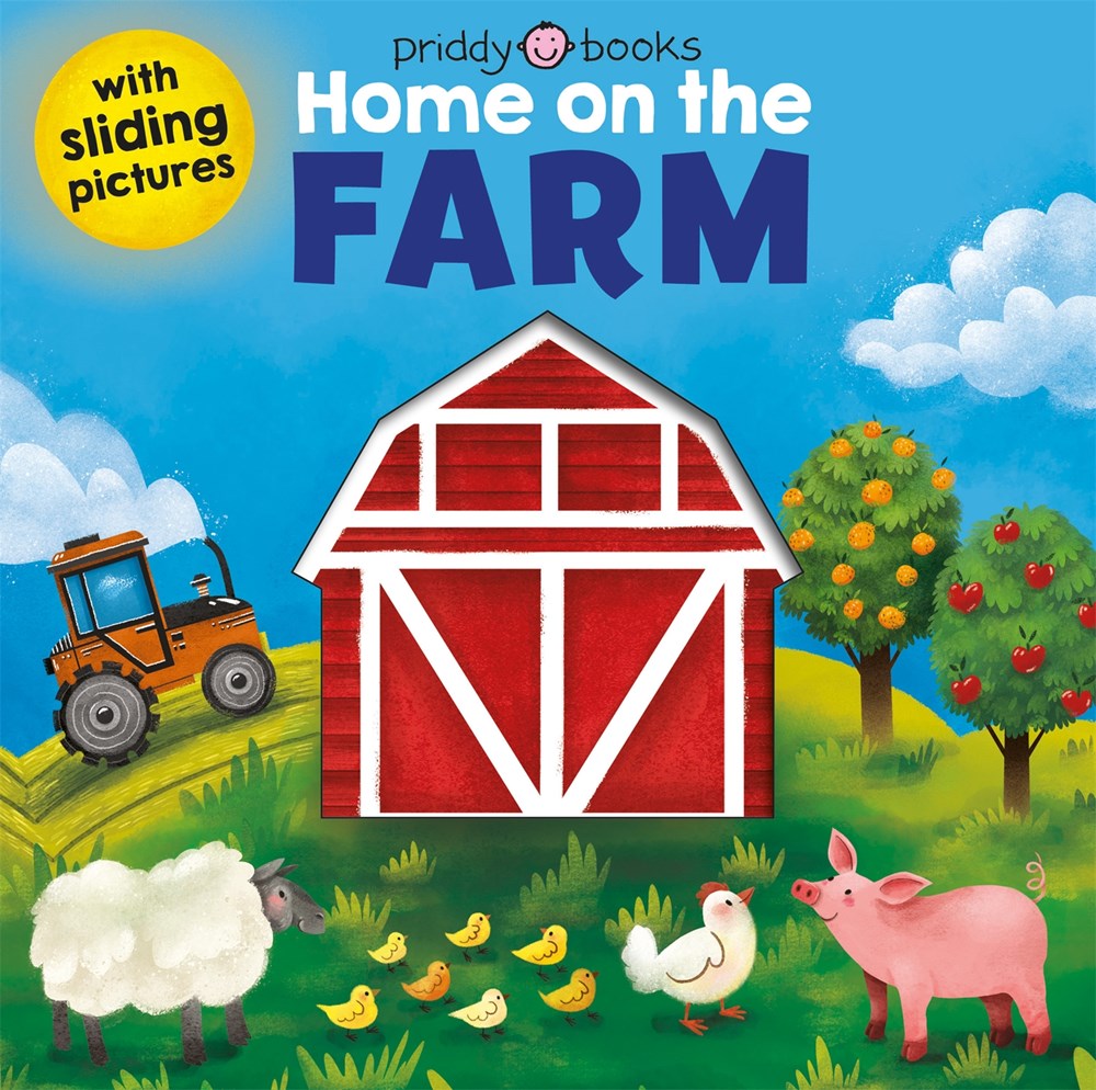 SLIDING PICTURES HOME ON THE FARM Toy Chest NH