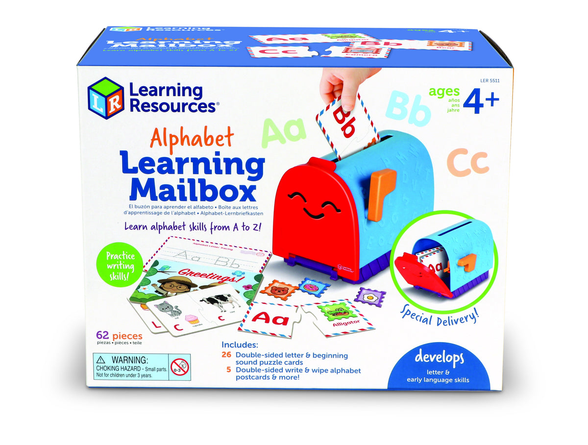 Alphabet Learning Mailbox Toy Chest NH