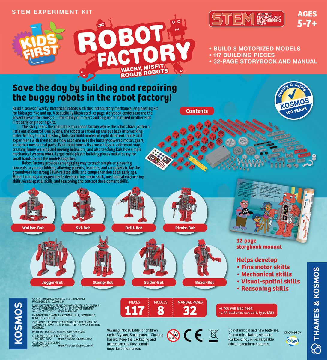 Robot Factory: Wacky, Misfit, Rogue Robots